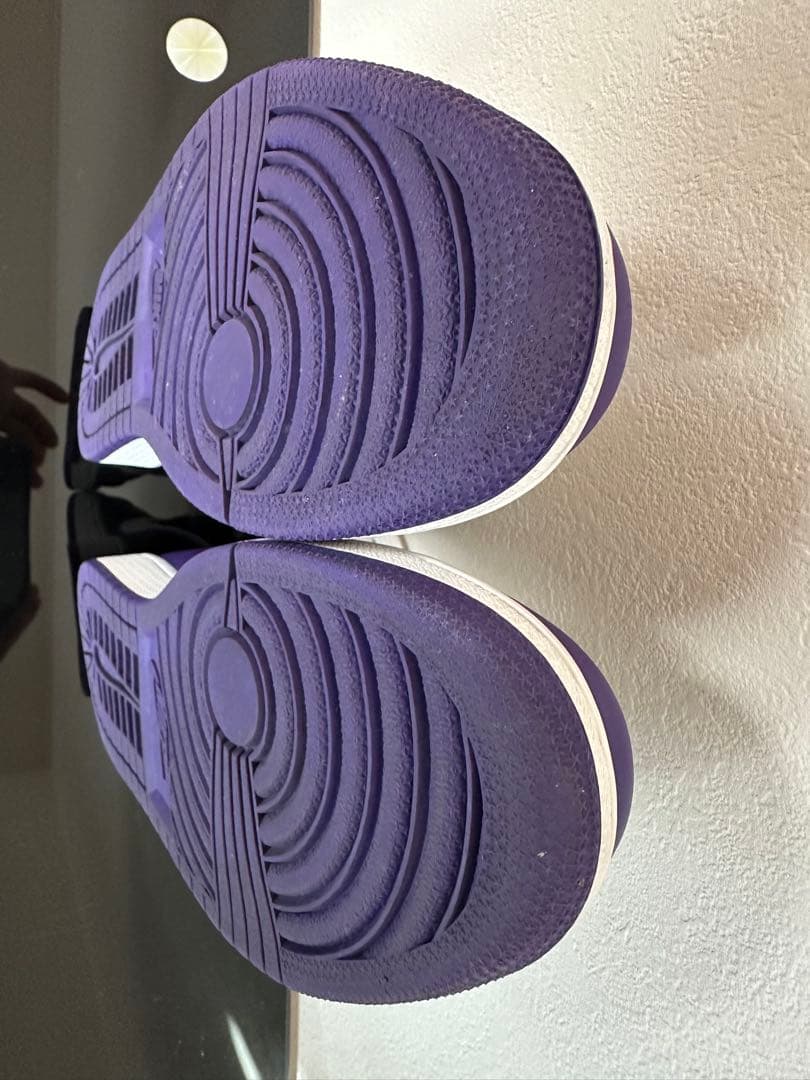 【再値下げ】AIR JORDAN 1 LOW コートパープル　26.5cm