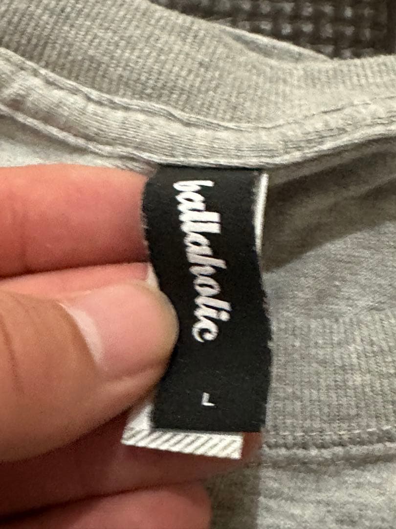 ballaholic グレー Tシャツ