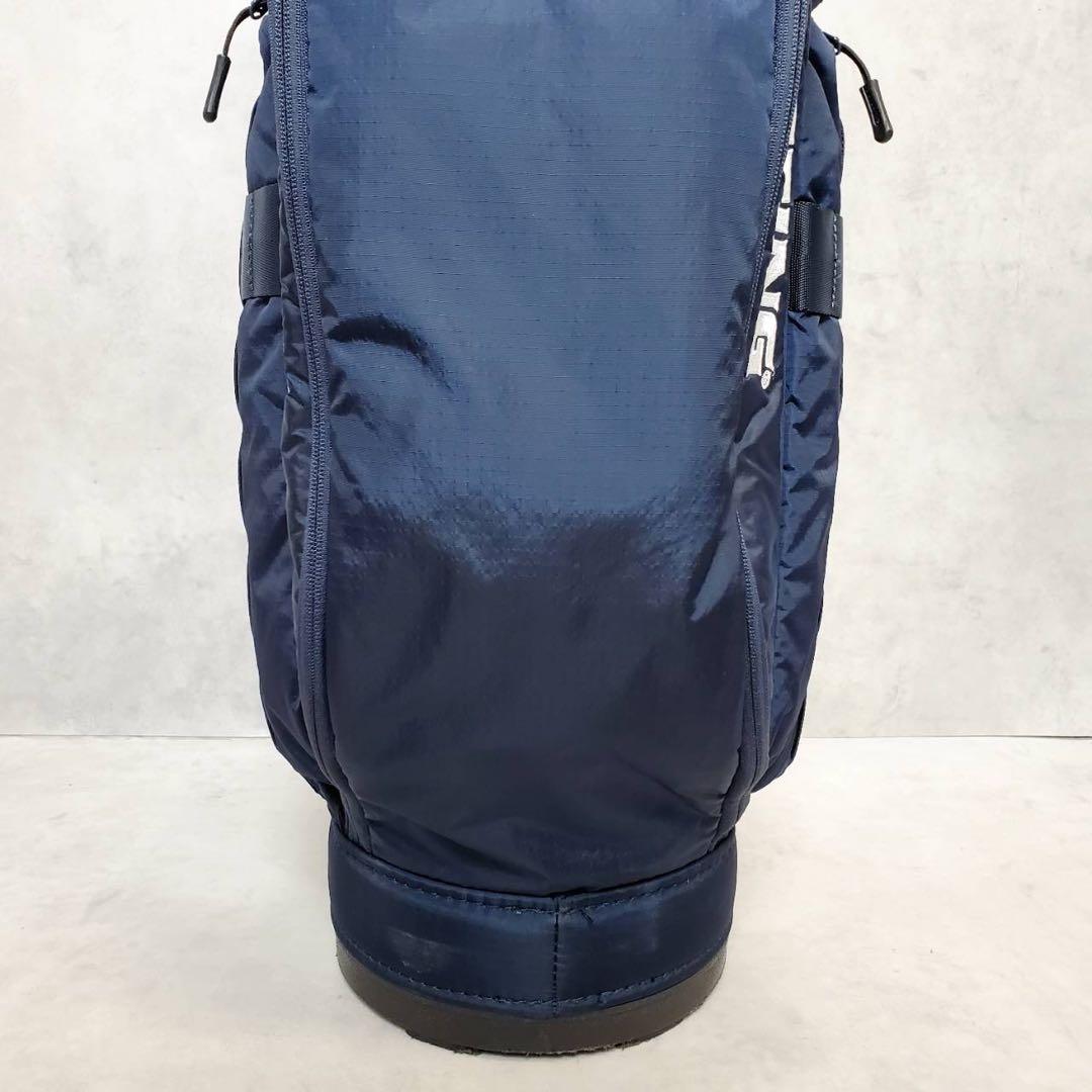 BRIEFING CR-6 キャディバッグ ネイビー 軽量 2.8kg 8.5型