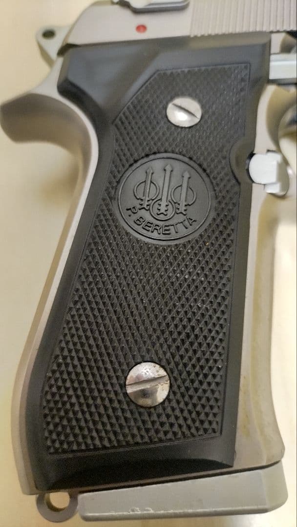 ブ*！様 ピエトロベレッタ M92 ステンレス ガスガン