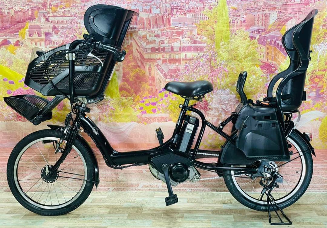 K2315 電動自転車ヤマハ子供乗せ 20インチ ブラック 8.9Ah