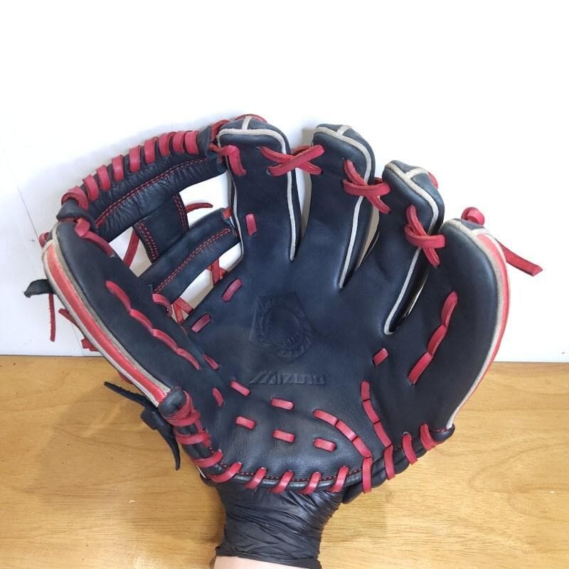 ミズノ ダイアモンドヒーロー 限定モデル レッドエッジ 内野用 軟式グローブ