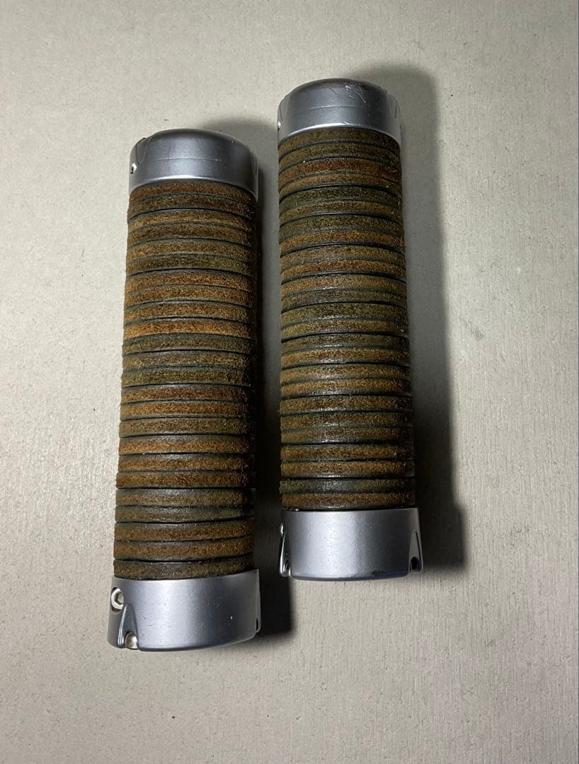 パーツ BROOKS PLUMP LEATHER GRIPS 130mm