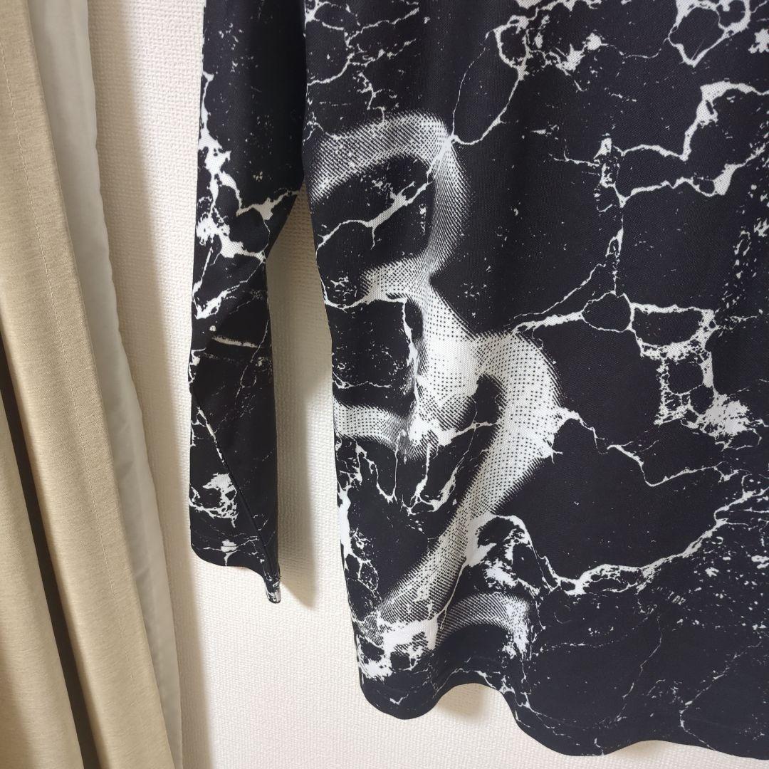 ★新品★SY32　GOLF　総柄　モックネック　サイズ　M