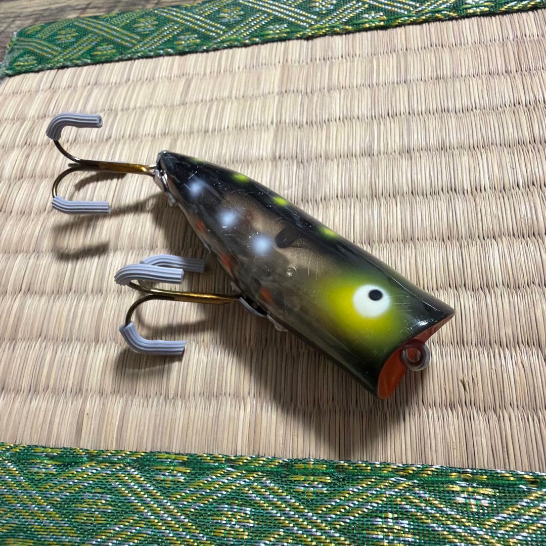 レアカラー！オールド ヘドン チャガースプーク 縦割れ 吹き目　ハンミョウカラー