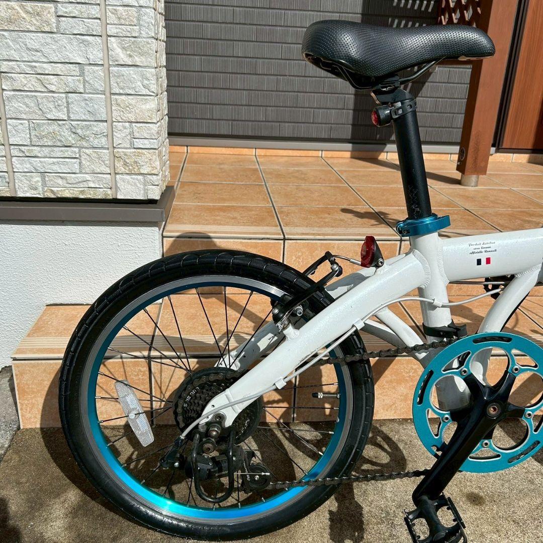 RENAULT ルノー 折りたたみ自転車 ホワイト