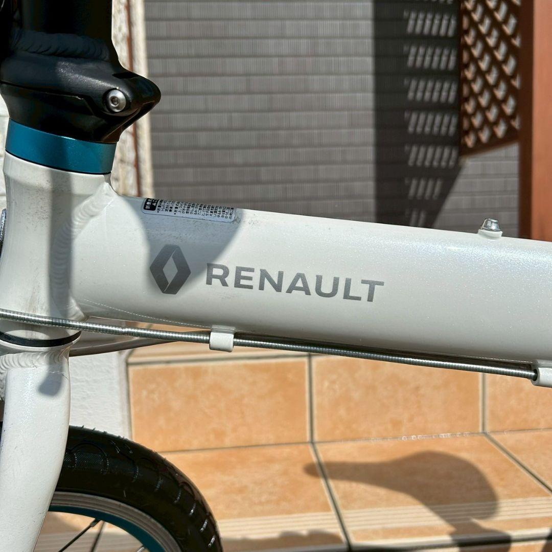 RENAULT ルノー 折りたたみ自転車 ホワイト
