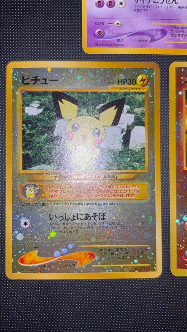 旧裏　極美品　ブラッキー　プレミアムファイル2 PROMO ピチュー　エンテイ