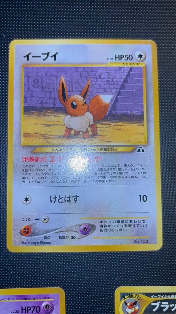 旧裏　極美品　ブラッキー　プレミアムファイル2 PROMO ピチュー　エンテイ