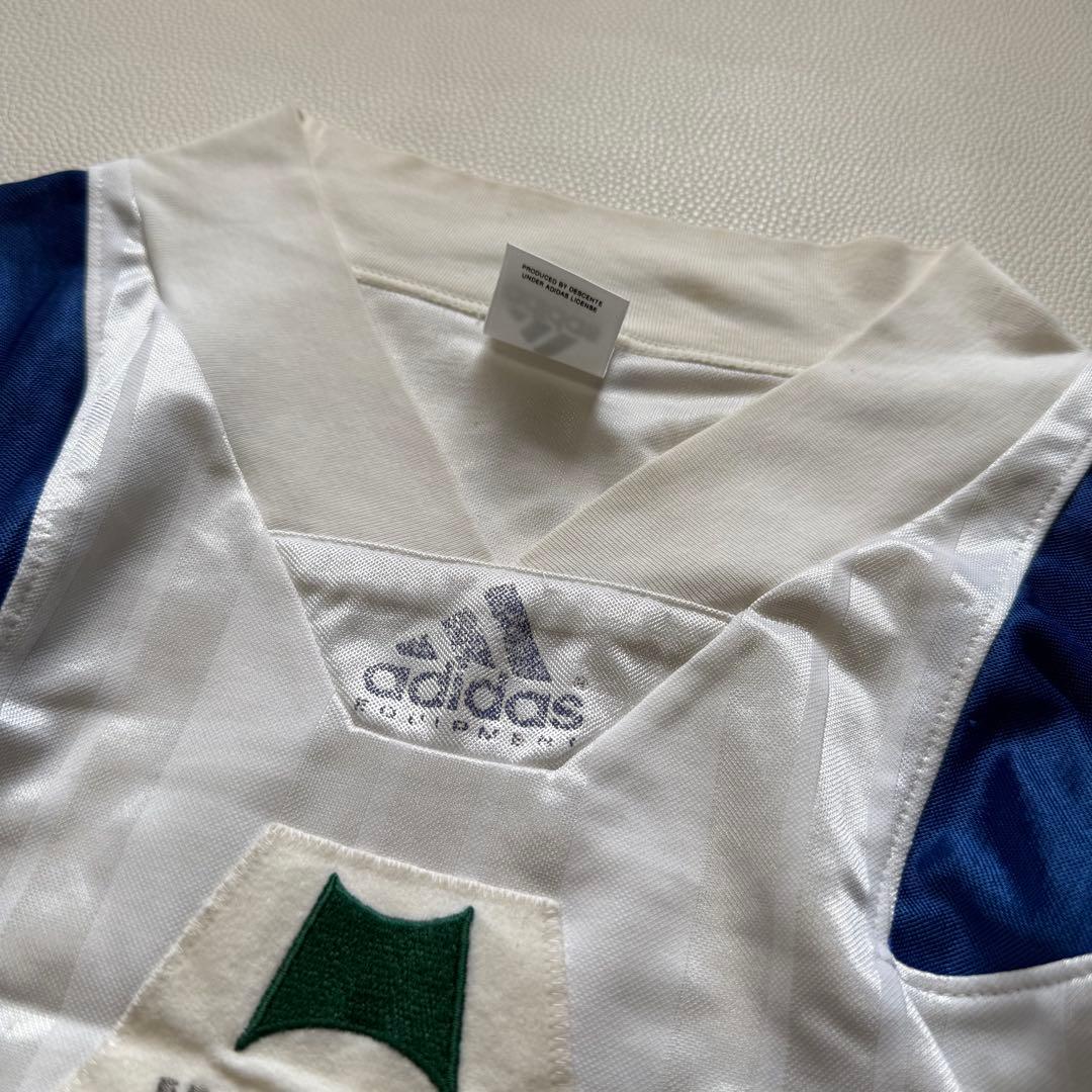 90's adidas 阪南大学 サッカー部 長袖 ユニフォーム ゲームシャツ