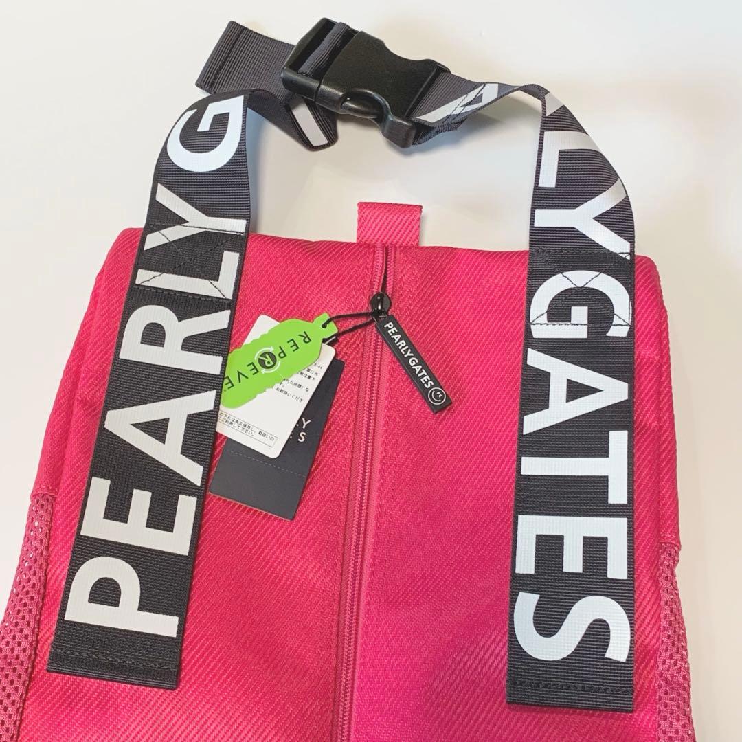 パーリーゲイツ PEARLY GATES ピンク シューズケース シューズバッグ