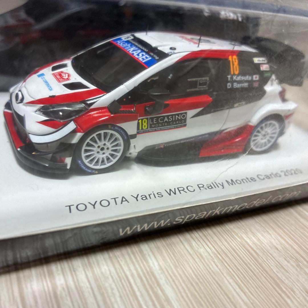 ミニカー Toyota yaris WRC Rally Monte Carlo