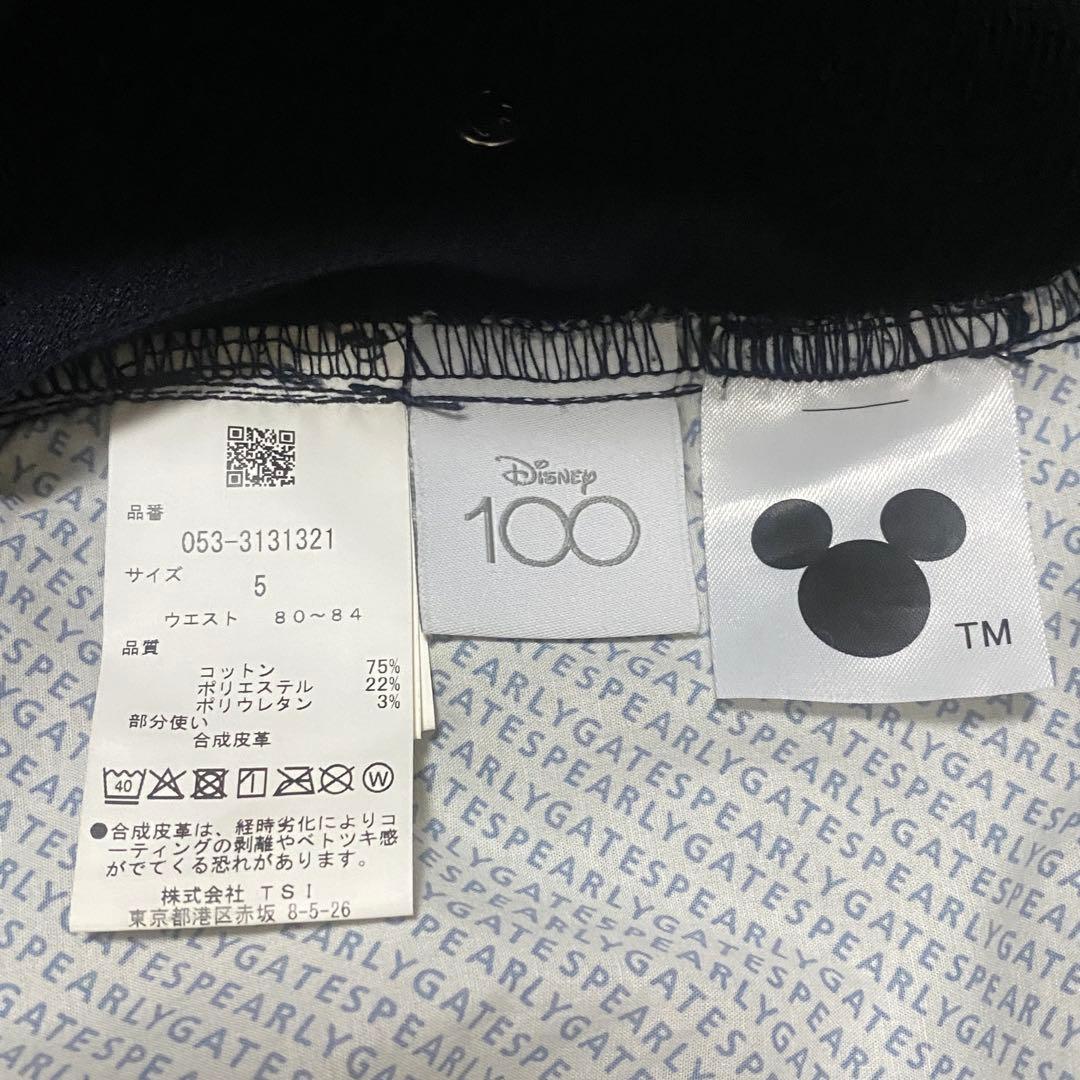 PGパーリーゲイツ ディズニー100周年 ドビーストレッチロングパンツ 5