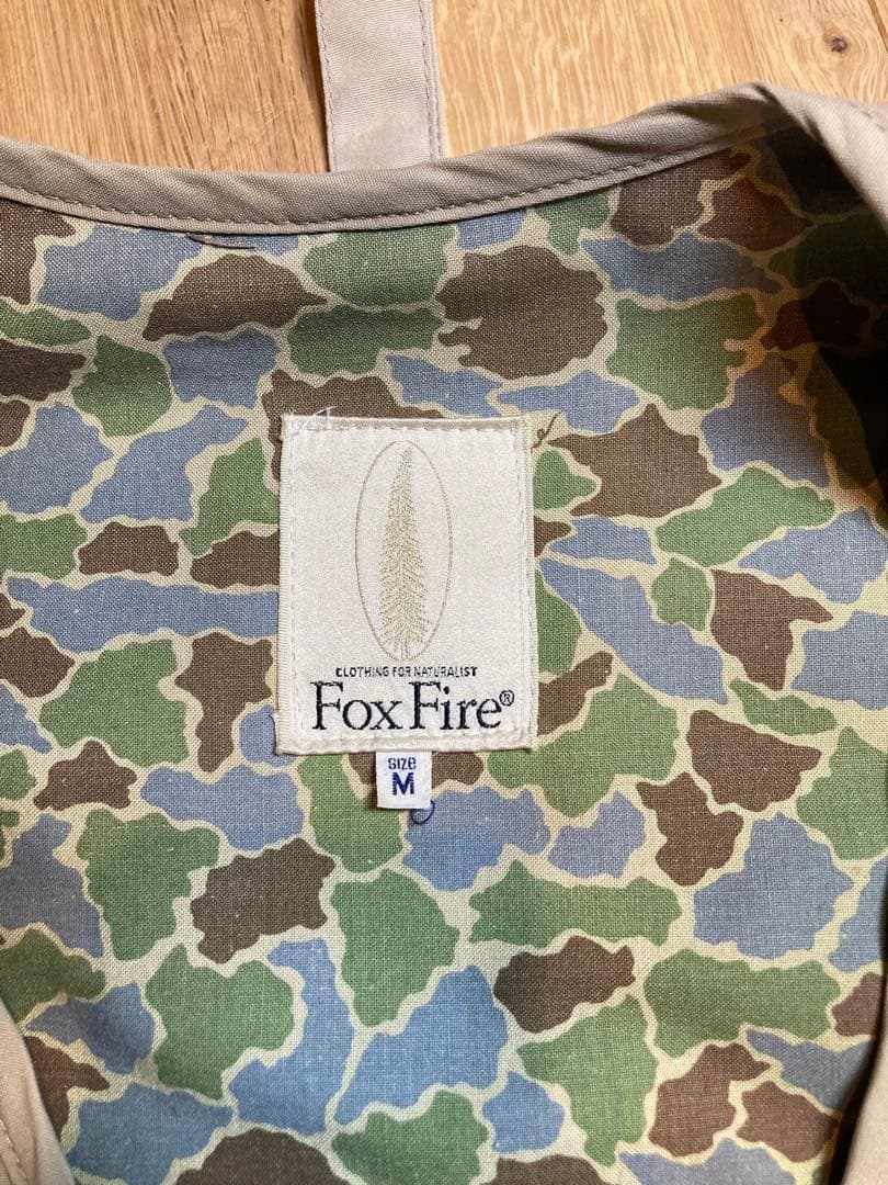 フォックスファイヤー！ベスト！オールド品！希少！