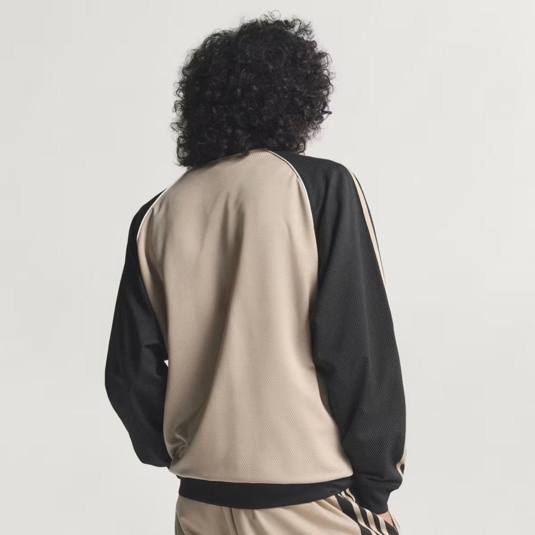 adidas 藤井風さん着用 ルーズ メッシュ トラックトップ/パンツ セット