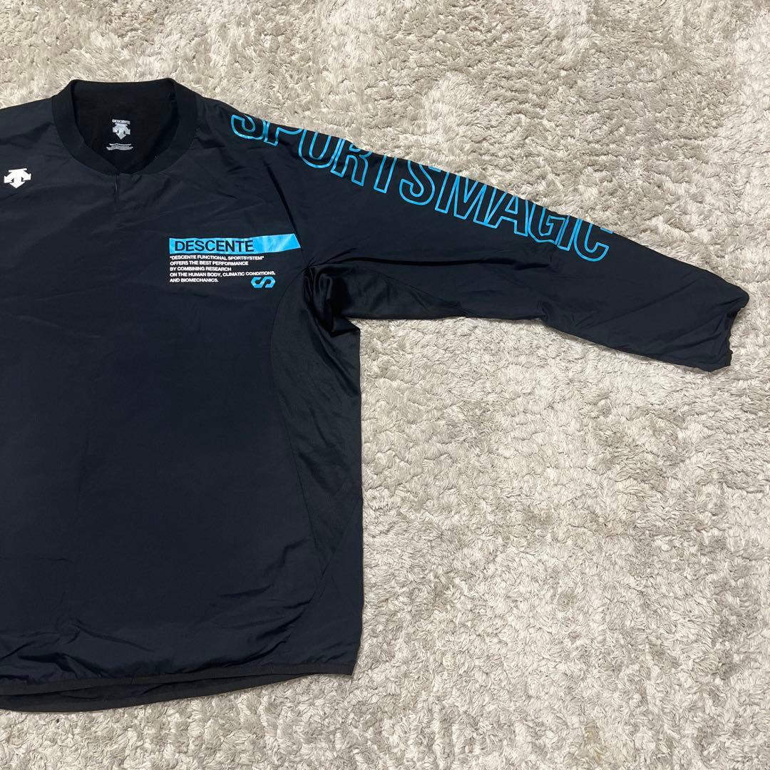 DESCENTE SPORTSMAGIC ブラック ウォームアップウェア