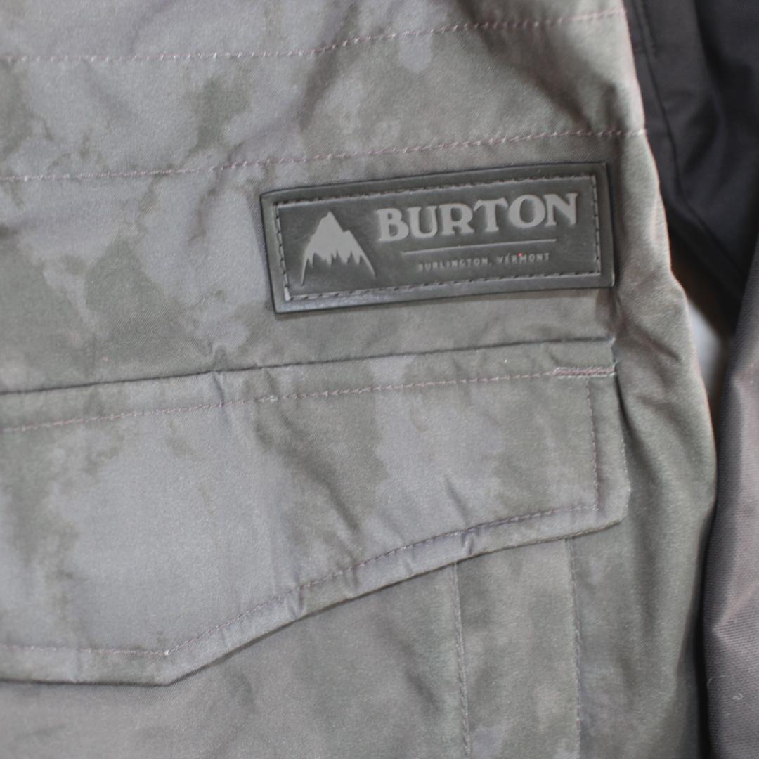 【極美品 高機能 フェード柄】厚地 高撥水【M】BURTON スノージャケット