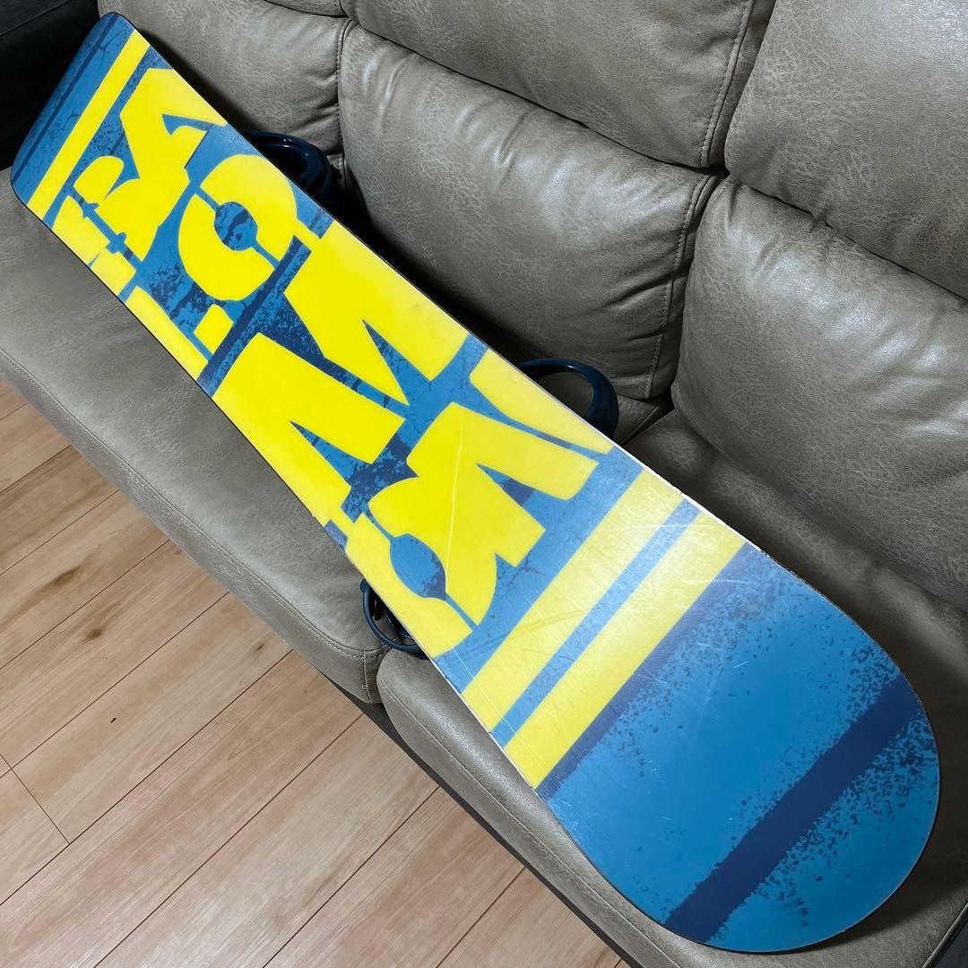 SALOMON RIVAL 153 × SALOMON RHYTHM M