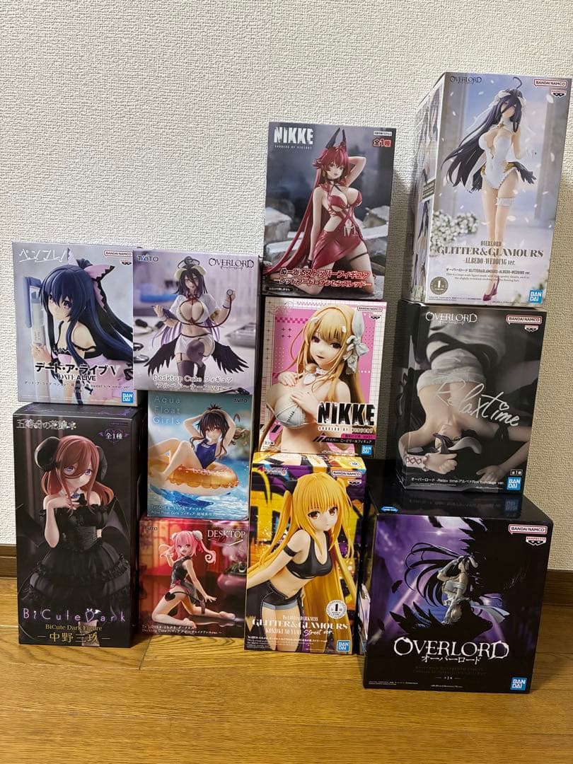美少女フィギュア まとめ売り 11点セット オーバーロ NIKKE 他 プライズ