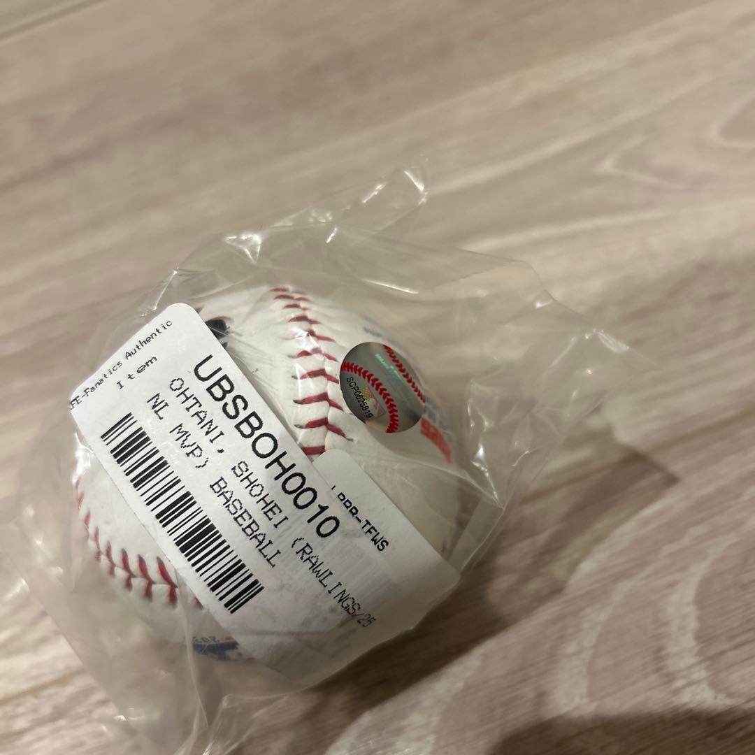 大谷翔平 MVP 記念ボール 2025年
