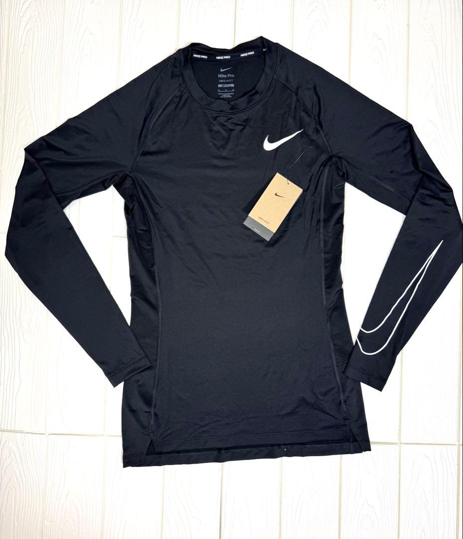 NIKE PRO メンズ セットアップ長袖ショートパンツ Dri-FITブラック