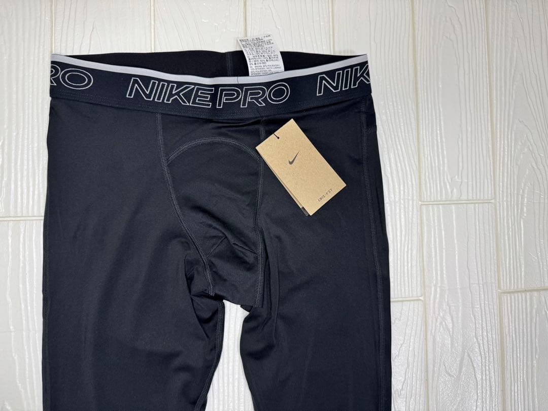 NIKE PRO メンズ セットアップ長袖ショートパンツ Dri-FITブラック