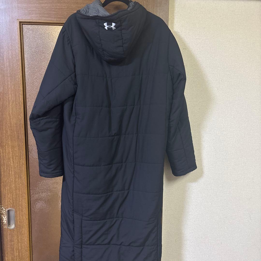 UNDER ARMOUR XL ブラック ベンチコート