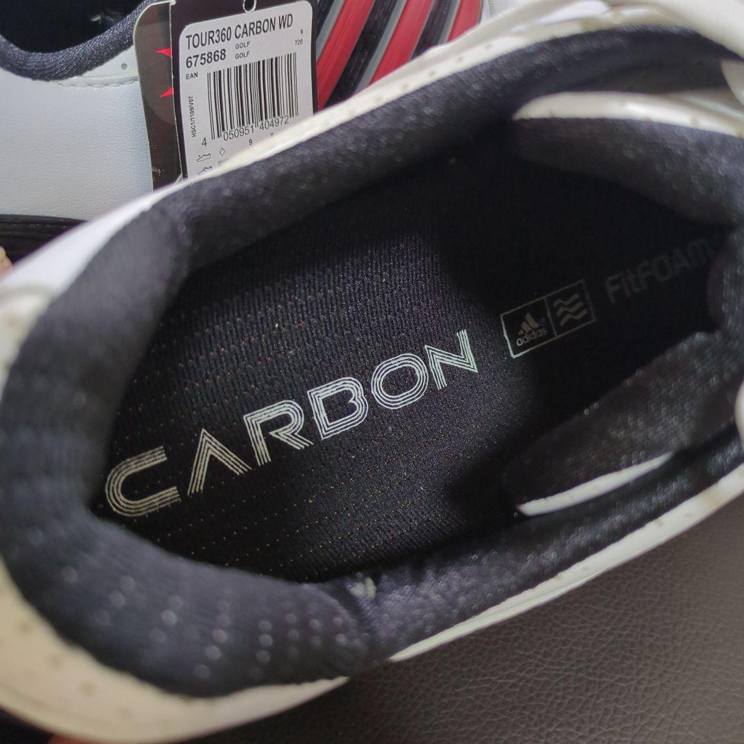 ★新品★adidas GOLF　TOUR360 CARBON WD ホワイト