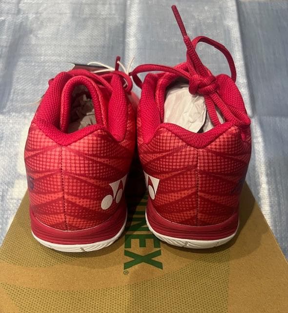 新品YONEX バドミントンシューズ SHBAZ2MY ルビーレッド