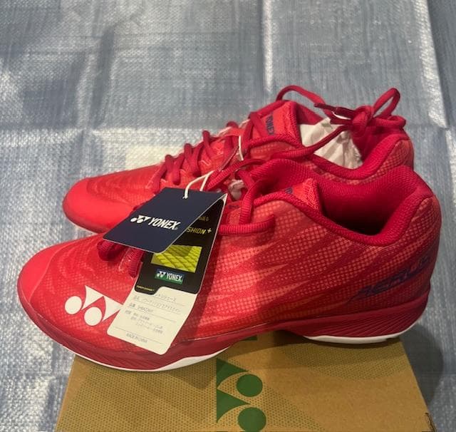 新品YONEX バドミントンシューズ SHBAZ2MY ルビーレッド