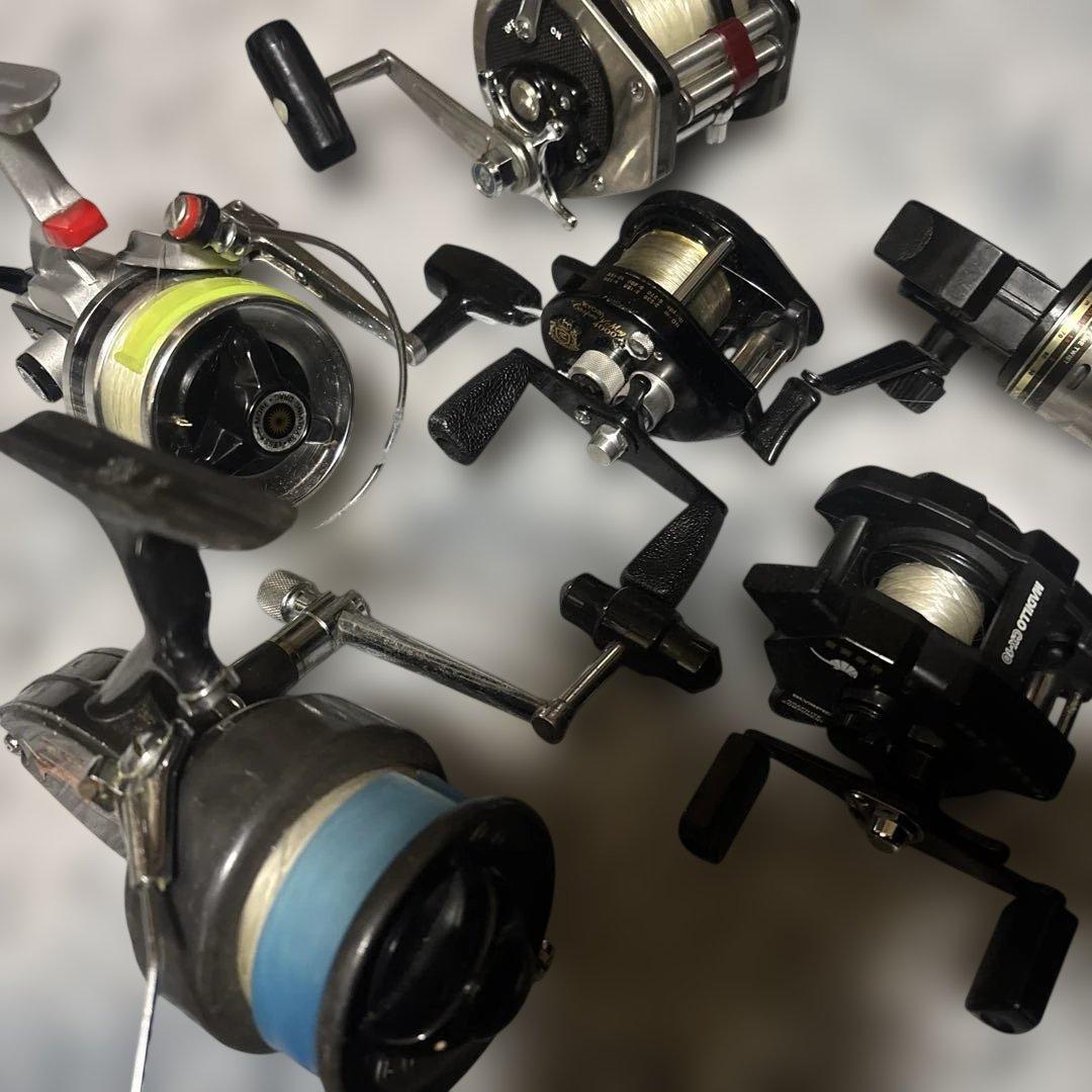 スピニングリール ベイト　RYOBI 他　オールド