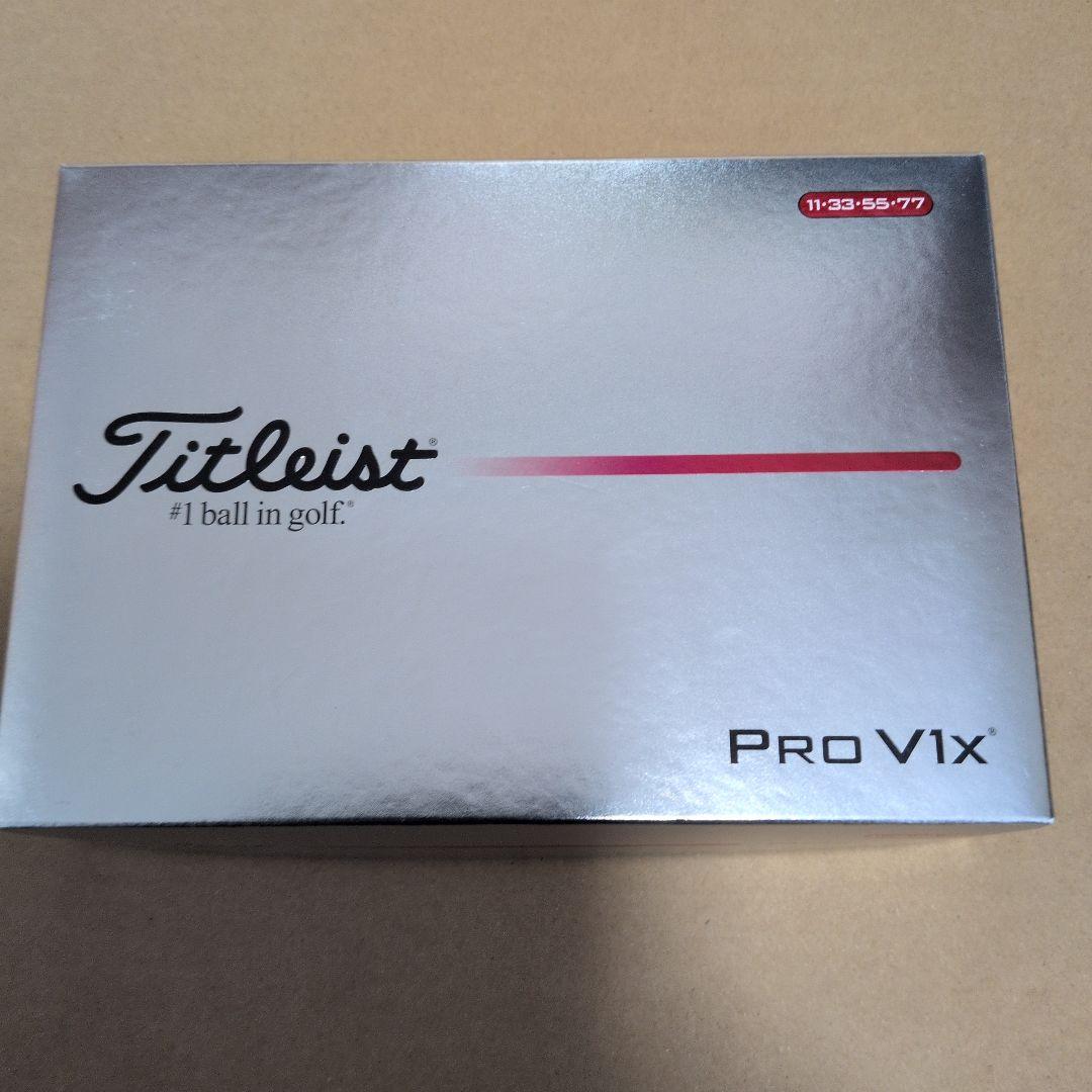 Titleist Pro V1x ゴルフボール ダブルナンバー