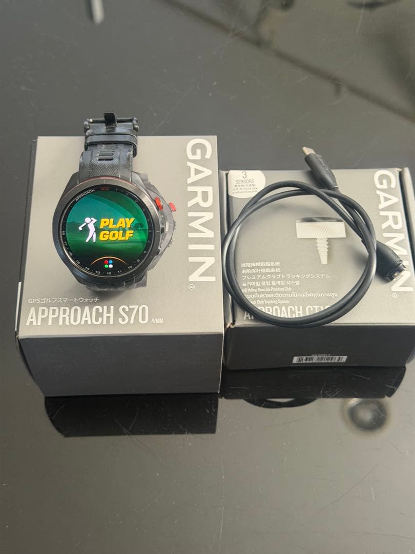 Garmin Approach S70 47mm ➕アプローチCT10