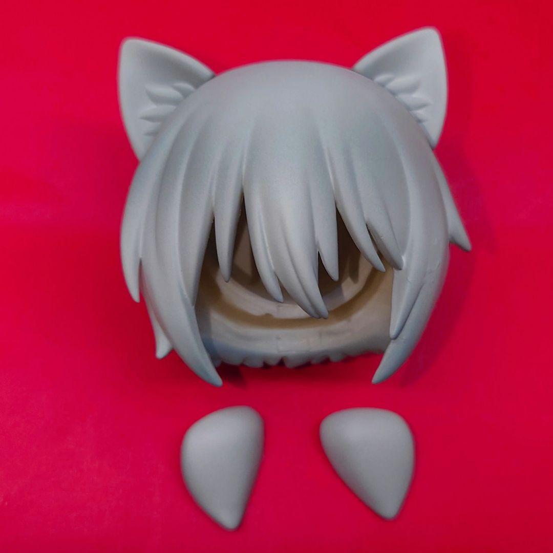 ねんどろいど 神様はじめました 巴衛 ヘアパーツ ヘア 髪 ケモ耳