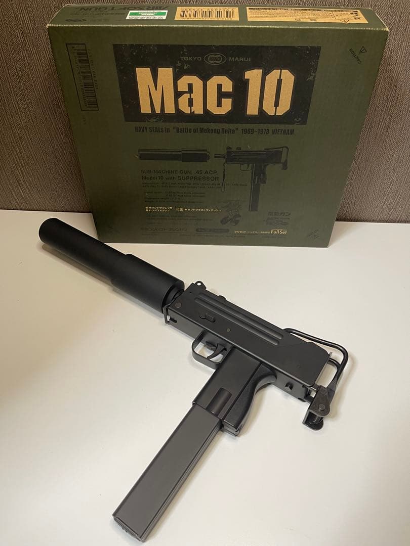 ★☆ 【美品】東京マルイ 電動ガン MAC10 フルセット 18才以上