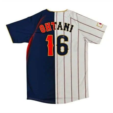 新品 大谷翔平 WBC 2026 サインプリント　ユニフォーム　XL