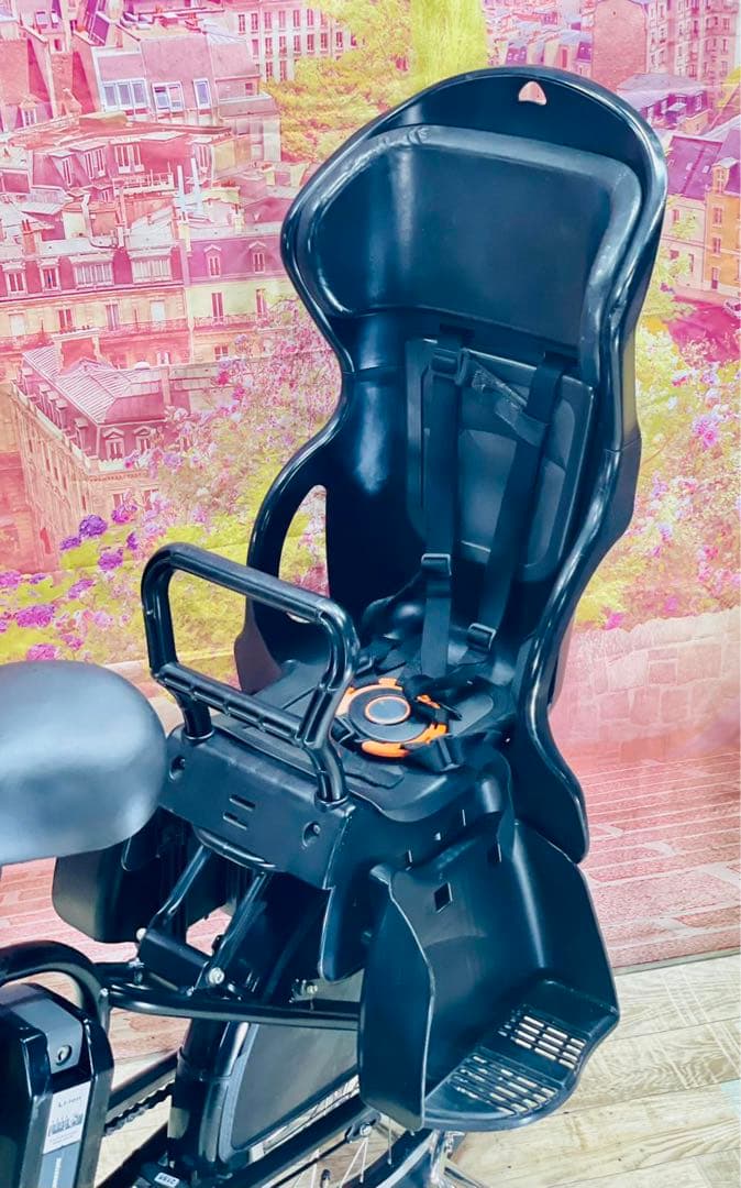 K2155 電動自転車ブリヂストン子供乗せ 20インチ 8.9Ah ブラック