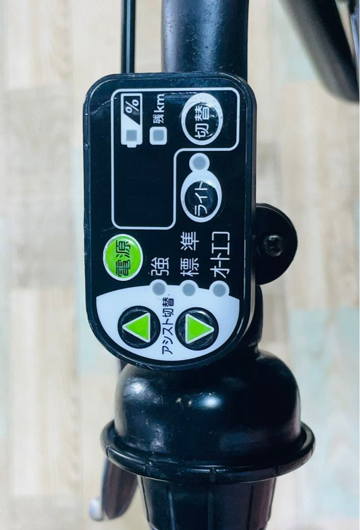 K2155 電動自転車ブリヂストン子供乗せ 20インチ 8.9Ah ブラック
