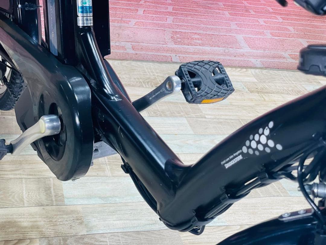 K2155 電動自転車ブリヂストン子供乗せ 20インチ 8.9Ah ブラック