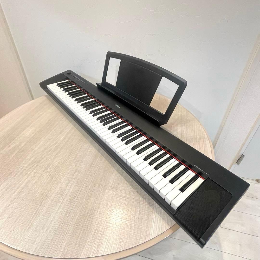 美品 YAMAHA piaggero NP-31 電子キーボード 76鍵 軽量