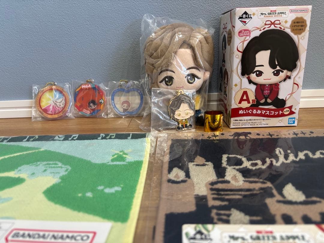 ミセスグリーンアップル　一番くじ　A賞　ぬいぐるみ　　藤澤涼架