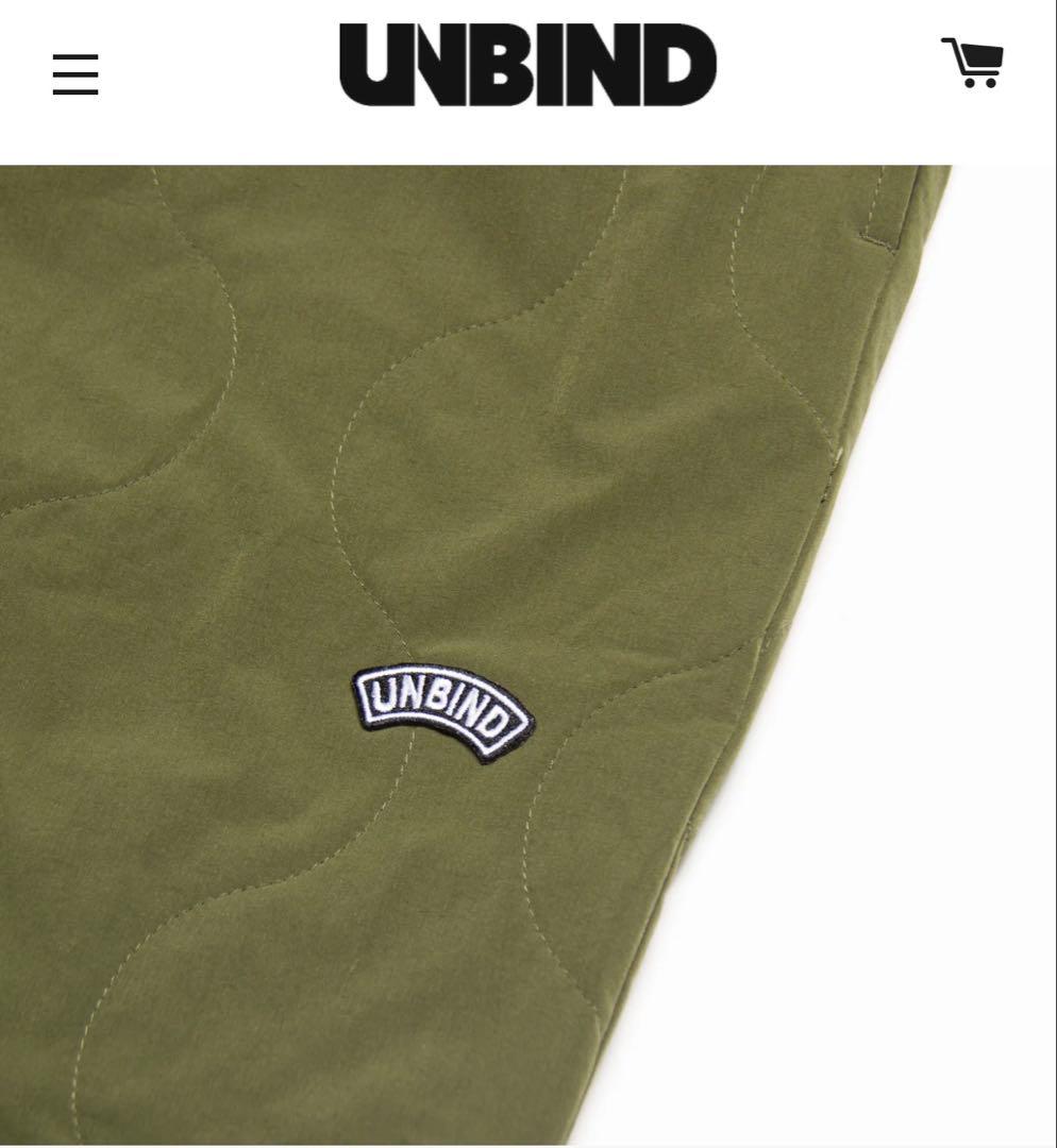 UNBIND キルティング　セットアップ　UEC QUILTED アンバインド