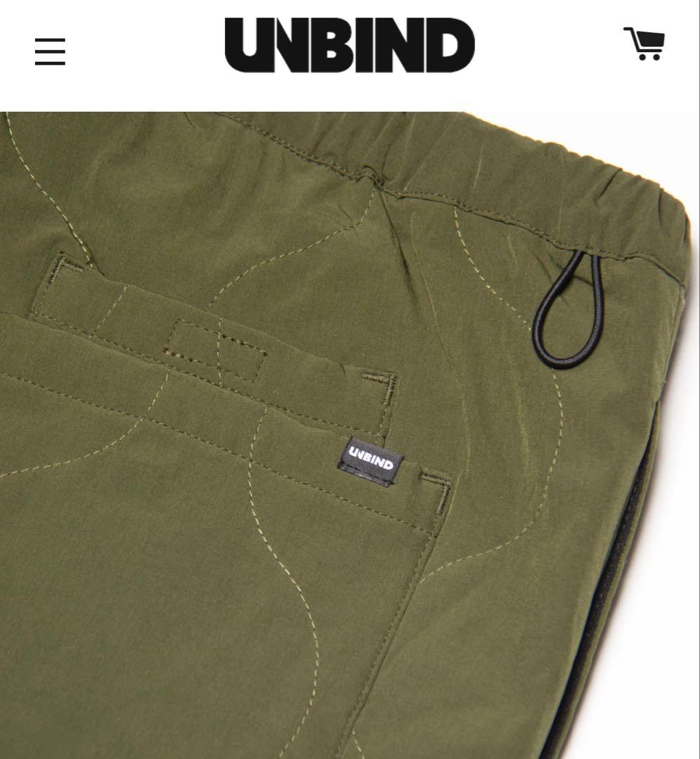 UNBIND キルティング　セットアップ　UEC QUILTED アンバインド