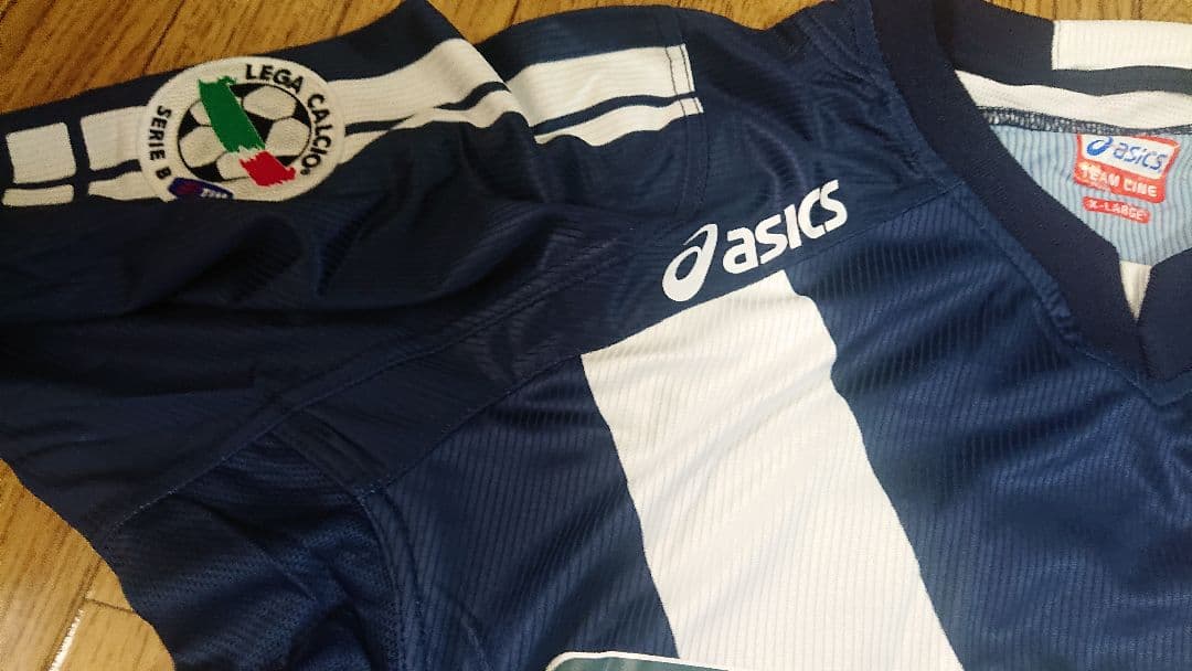 Brescia Calcio長袖ユニフォームブレシア紺