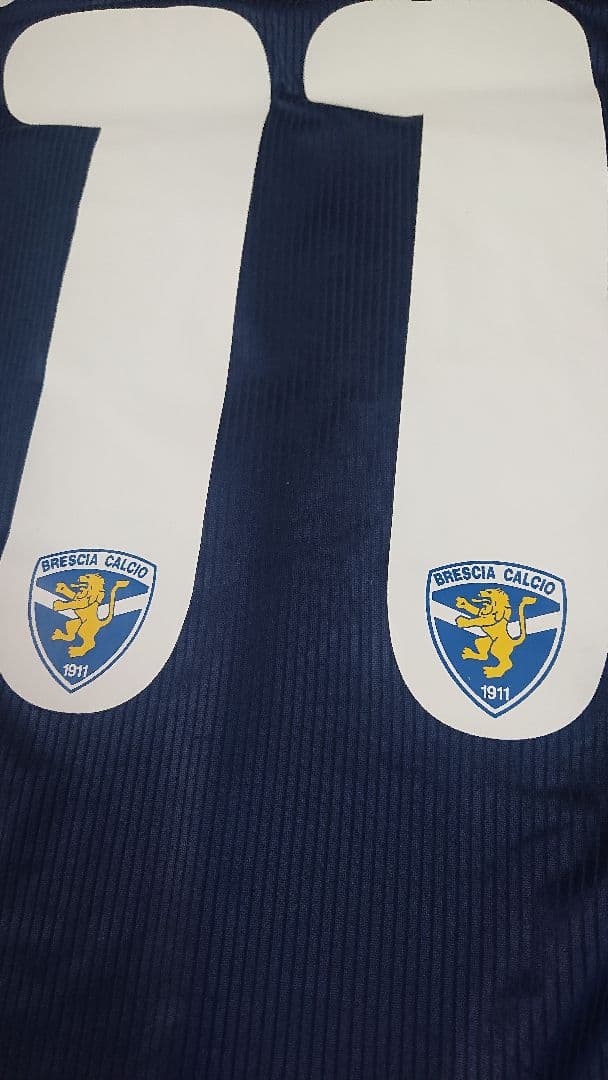 Brescia Calcio長袖ユニフォームブレシア紺