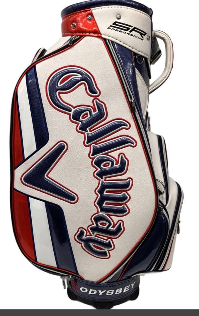 未使用！　有名ゴルファー多数サイン入り！Callaway ツアーキャディーバッグ