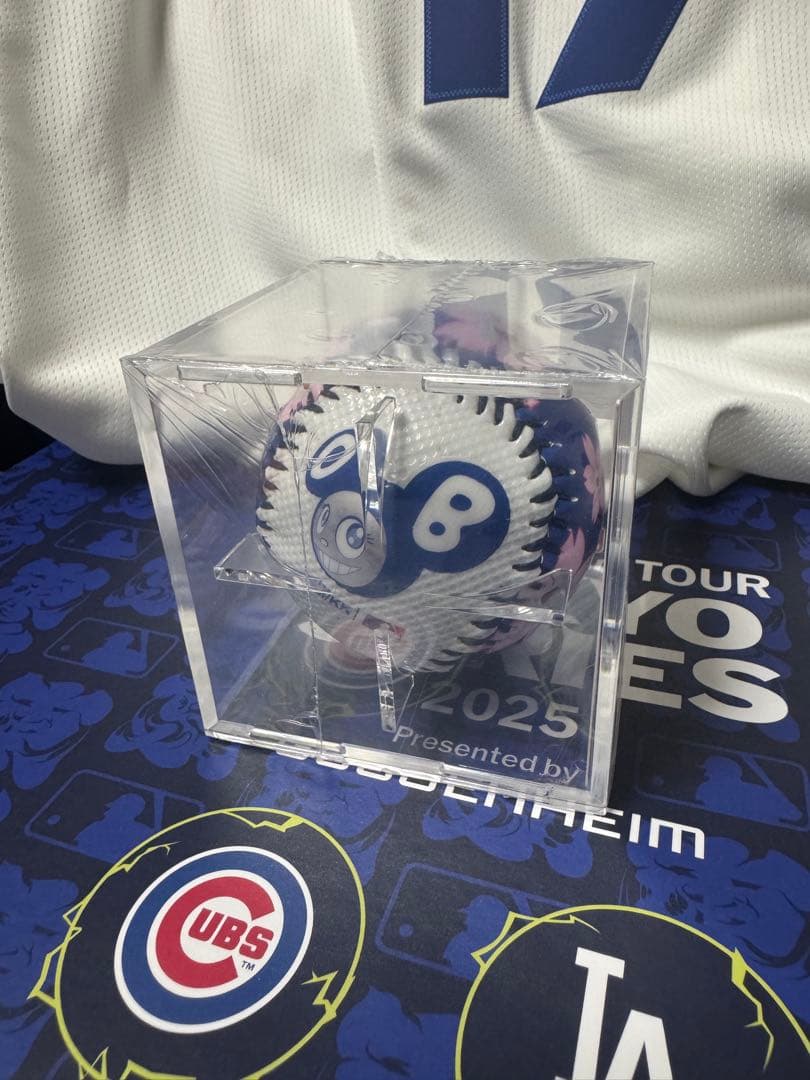 MLB 東京シリーズ ドジャース 村上隆 コラボレプリカボール