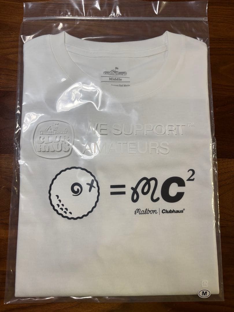 MALBON x CLUBHAUS Tシャツ Mサイズ 新品　即完品　ゴルフ