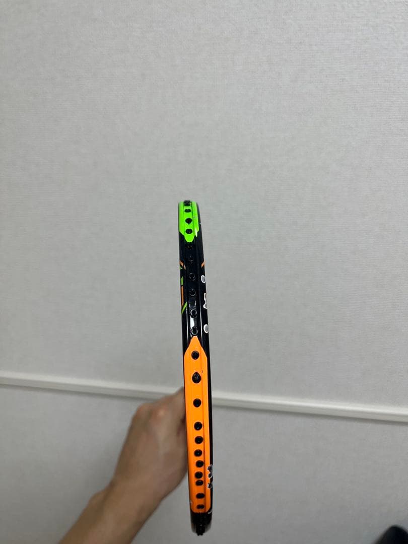 バドミントン デュオラ10 グリーン オレンジ