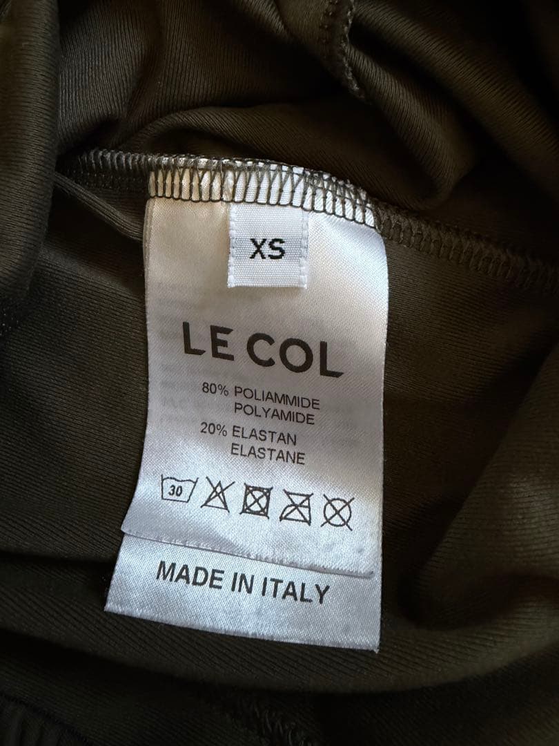 【美品】LE COL サイクルジャージ XS （日本メンズS〜M相当）　正規品